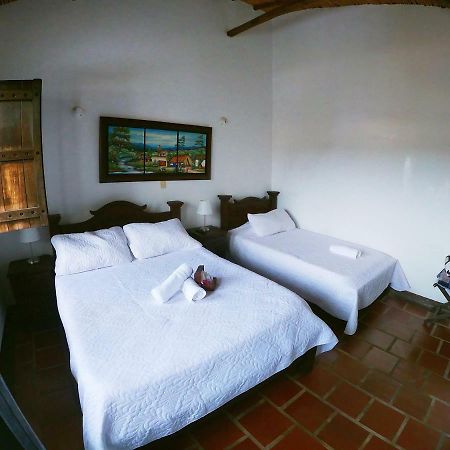 Hotel Casa Claustro De Zapatoca Eksteriør bilde