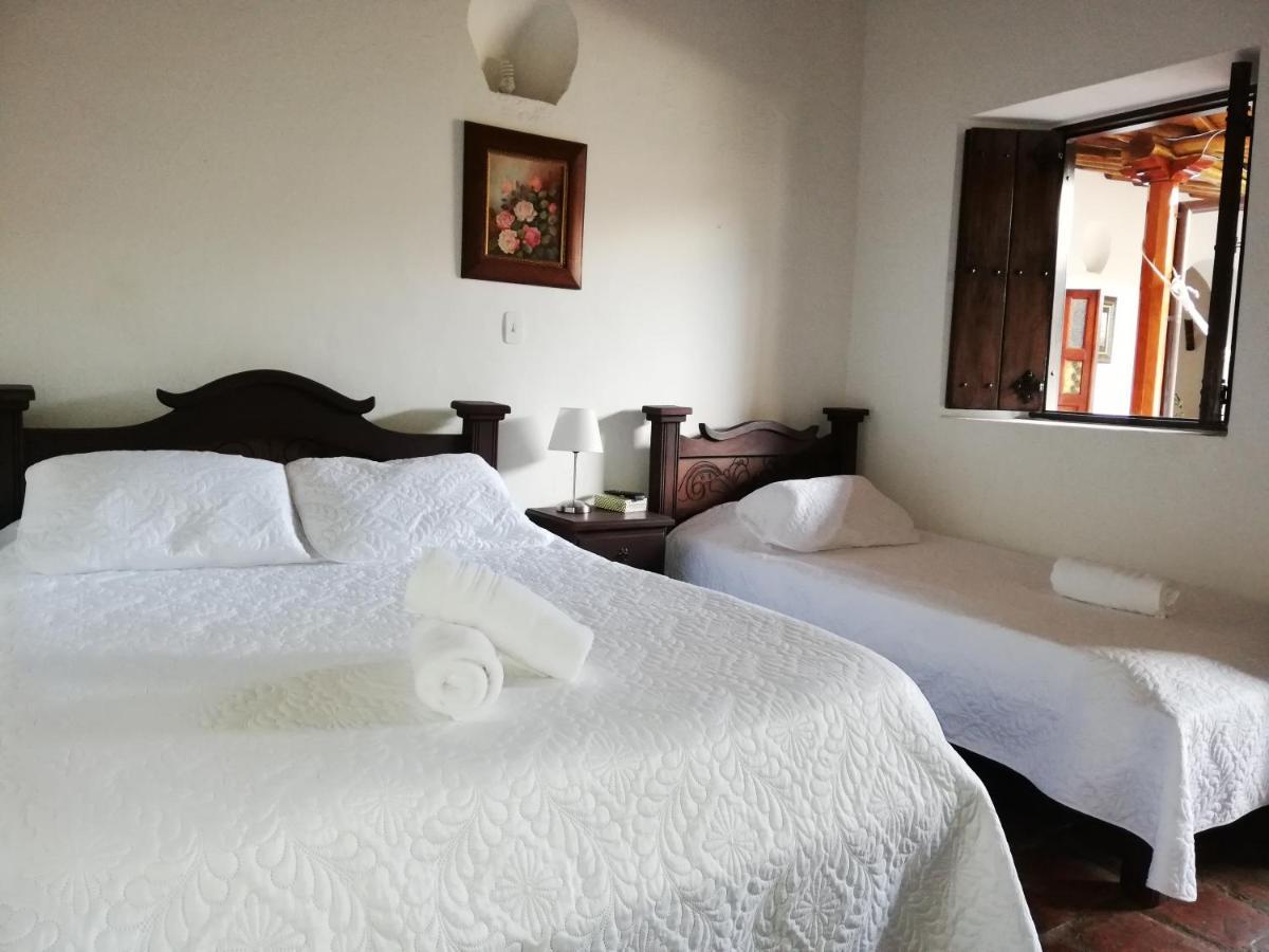 Hotel Casa Claustro De Zapatoca Eksteriør bilde