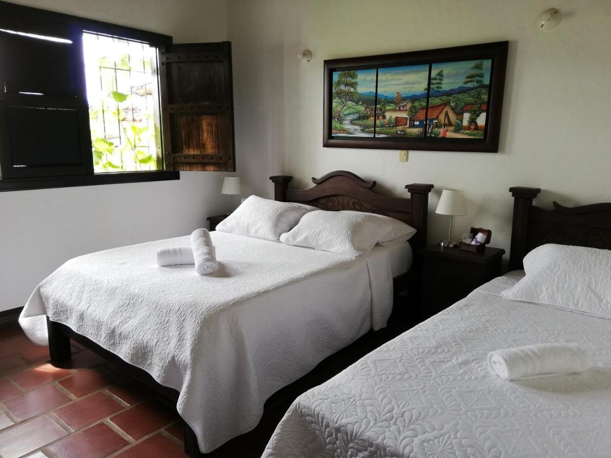 Hotel Casa Claustro De Zapatoca Eksteriør bilde