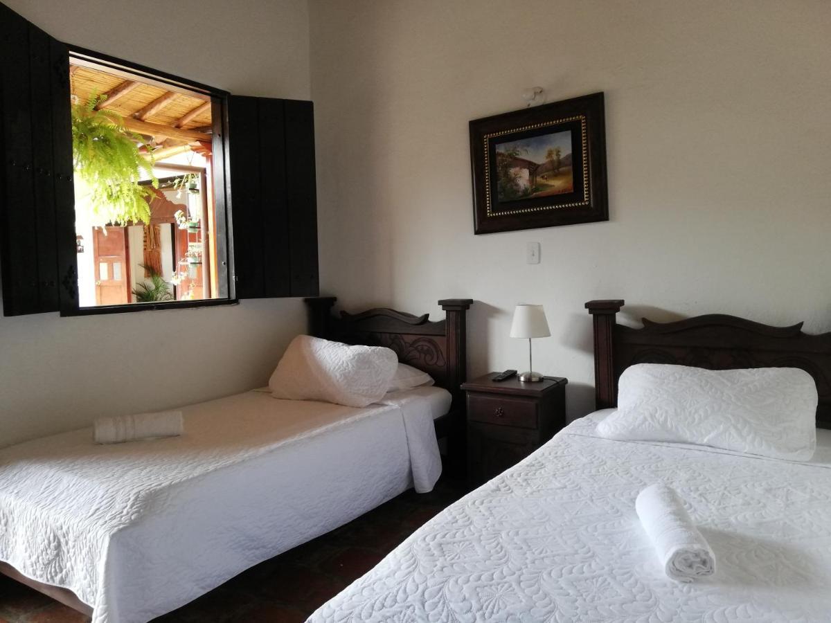 Hotel Casa Claustro De Zapatoca Eksteriør bilde