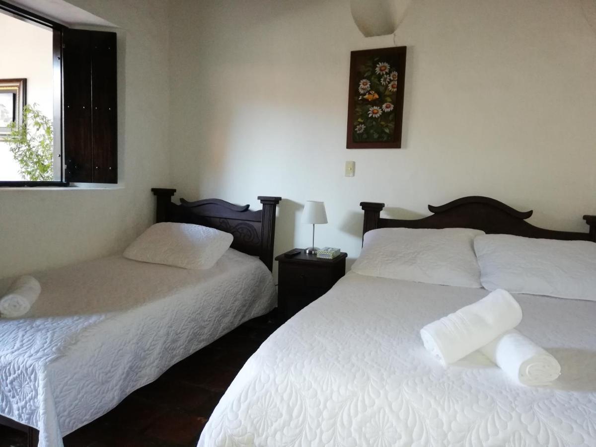 Hotel Casa Claustro De Zapatoca Eksteriør bilde