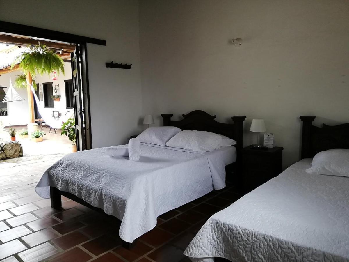 Hotel Casa Claustro De Zapatoca Eksteriør bilde