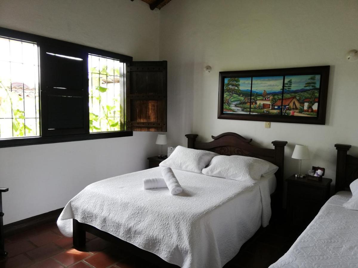 Hotel Casa Claustro De Zapatoca Eksteriør bilde