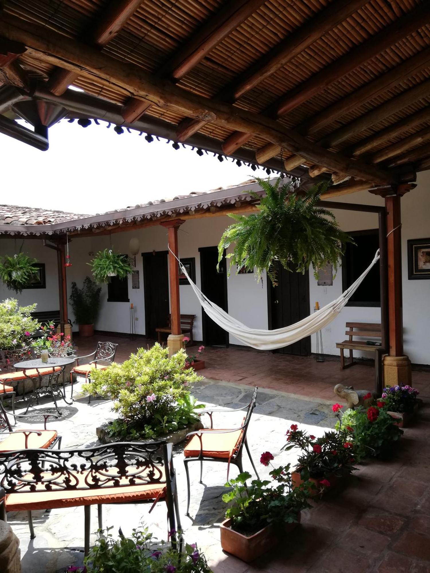 Hotel Casa Claustro De Zapatoca Eksteriør bilde
