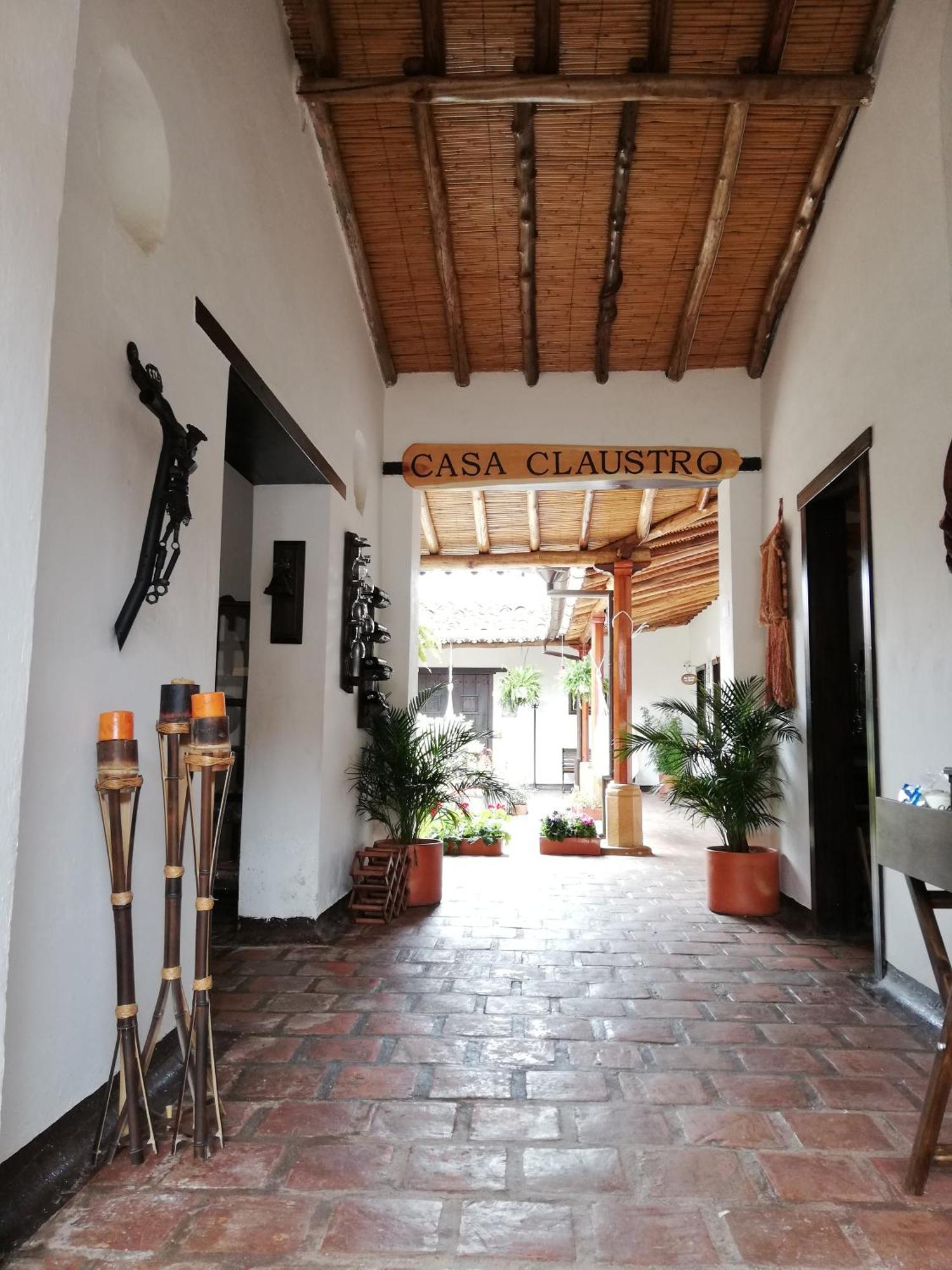 Hotel Casa Claustro De Zapatoca Eksteriør bilde