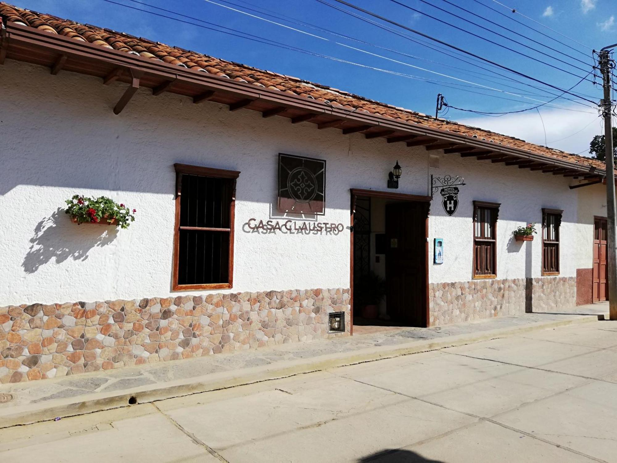 Hotel Casa Claustro De Zapatoca Eksteriør bilde