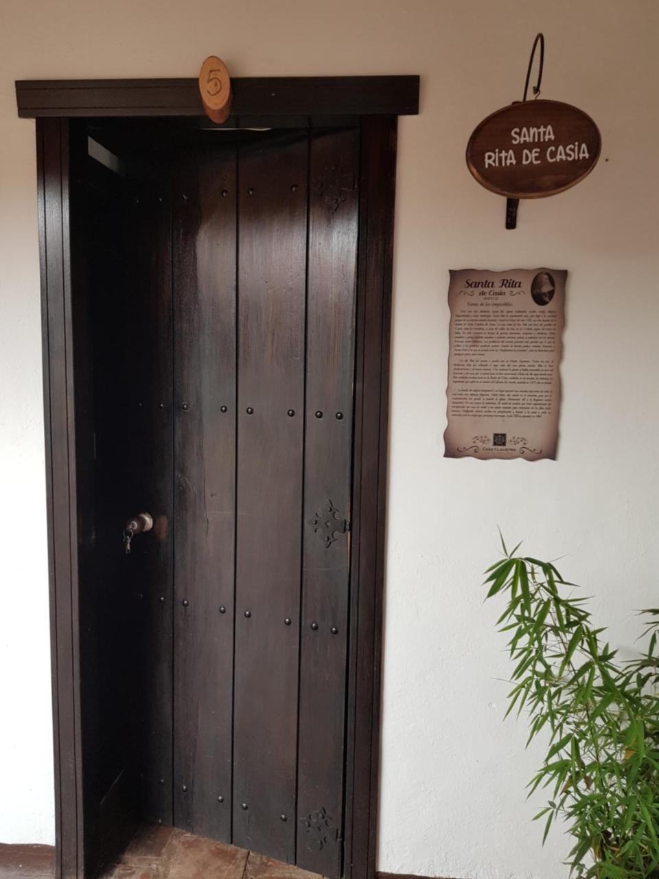 Hotel Casa Claustro De Zapatoca Eksteriør bilde