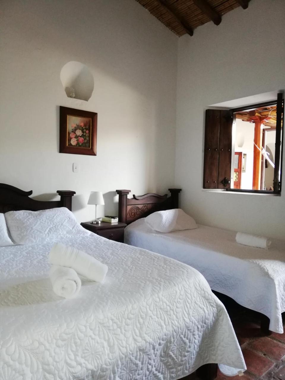 Hotel Casa Claustro De Zapatoca Eksteriør bilde