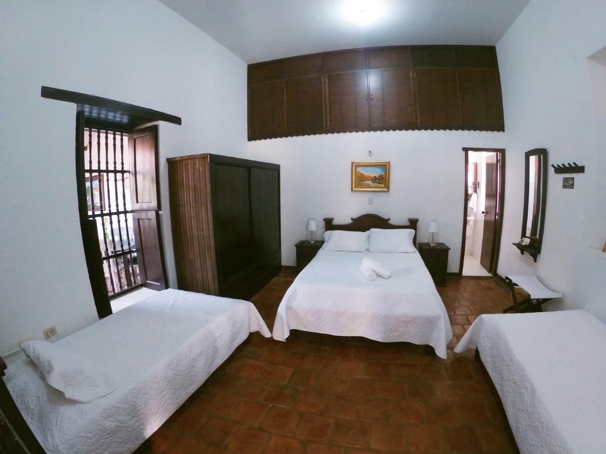 Hotel Casa Claustro De Zapatoca Eksteriør bilde