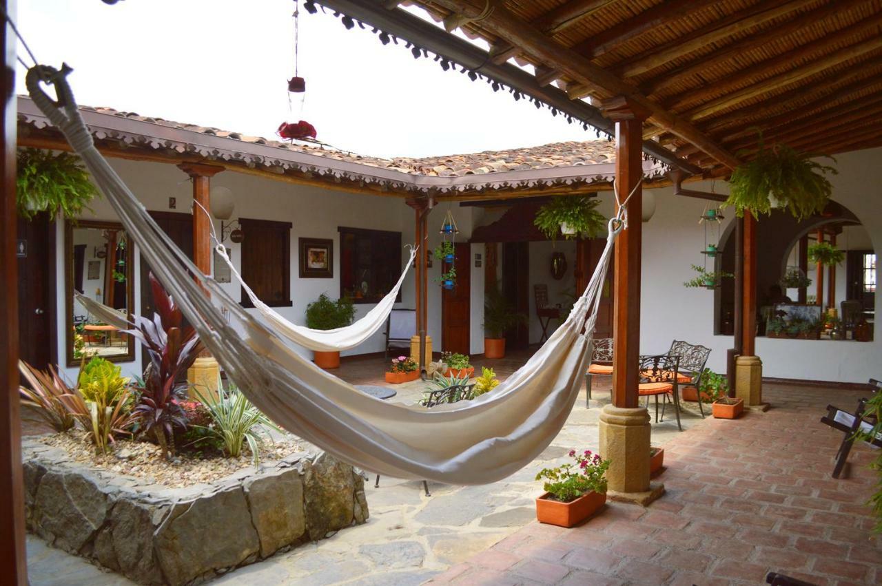 Hotel Casa Claustro De Zapatoca Eksteriør bilde