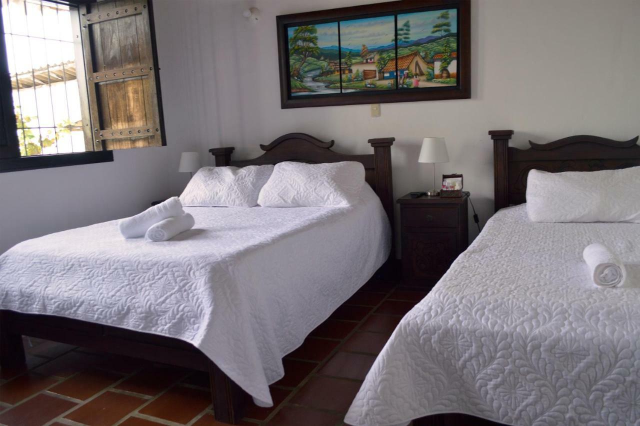 Hotel Casa Claustro De Zapatoca Eksteriør bilde