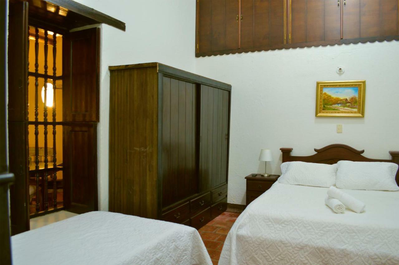 Hotel Casa Claustro De Zapatoca Eksteriør bilde