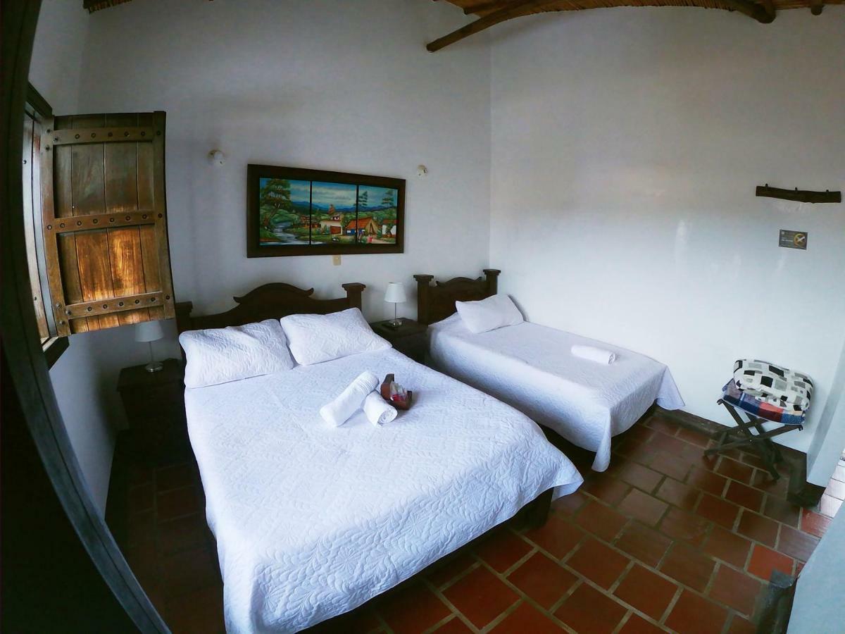 Hotel Casa Claustro De Zapatoca Eksteriør bilde